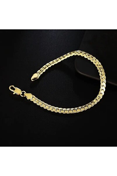 OEM 14K Gold Plated Unisex "Snake Gold" Bracelet - Elegance and Sensual Shine