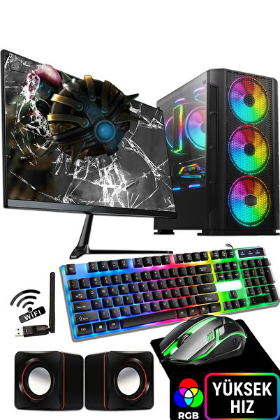 jetucuzal J-tech Newest I5-2300 8gb 256gb Ssd 19” Masaüstü Bilgisayar