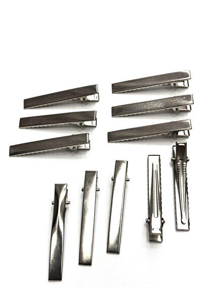 Tahtakaledeyim Metal Pens Toka Gümüş Renk, Toka Yapımı Için Pens Toka, Timsah...