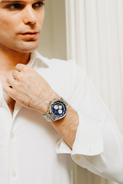 FERRO Gümüş Çelik Kordon ERKEK Kol Saati FM11507A-A3