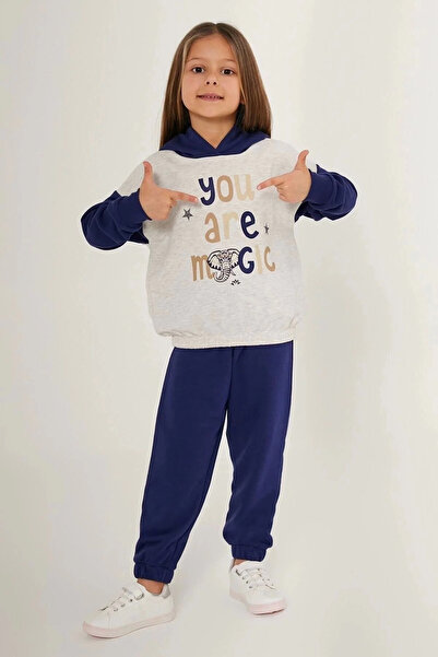 Rolypoly You are Magic White Navy Blue Σετ φόρμας για κορίτσια