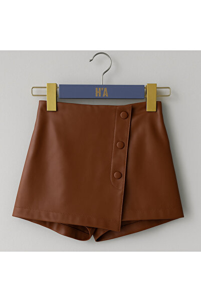 Hilal Akıncı Kids Шорти зі штучної шкіри