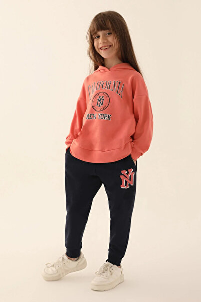 Rolypoly Σετ ροζ αθλητικής φόρμας για κορίτσι