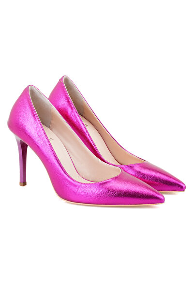 Desa Women's Pink Heeled Evening Dress Shoes