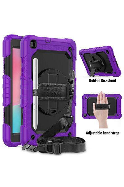 NewFace غطاء تابلت RDBYDN لجهاز سامسونج جالاكسي T290 تاب A 8 (171154) - أرجواني