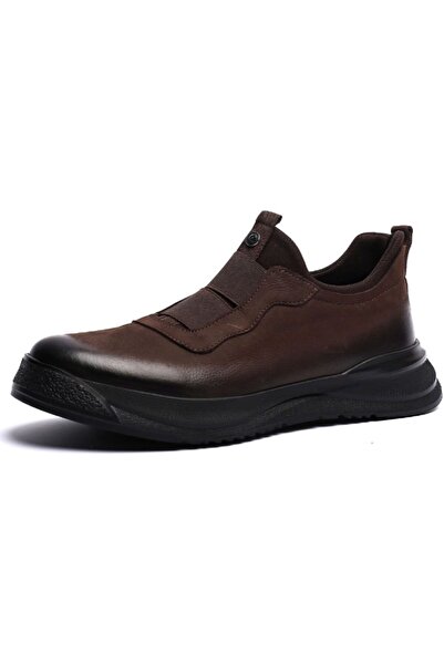 Pierre Cardin 61001 Brown Nubuck Eva Sole Men's Shoes