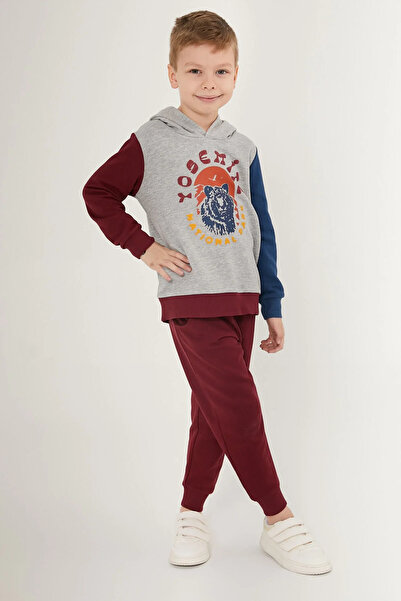 Rolypoly Σετ φόρμας αγοριού σε γκρι χρώμα