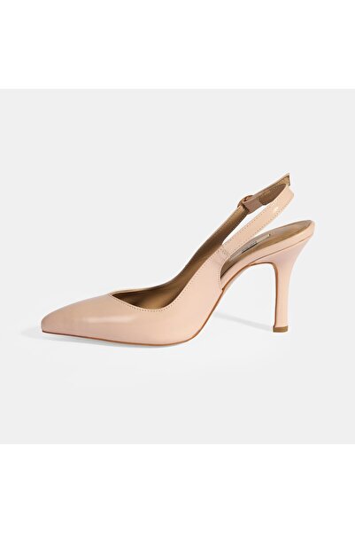 Desa Women's Powder Patent Leather Heeled Shoes