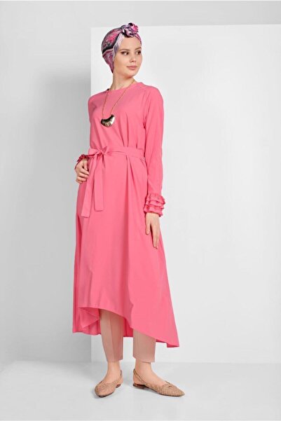 TRENDTESETTÜR Women's Coral Sleeve Ruffle Tunic 11715