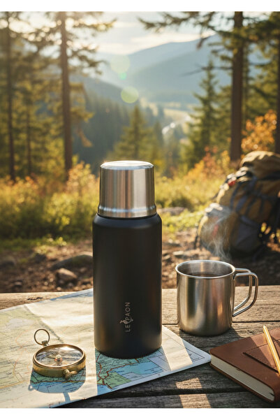 Le Paon 750 ml Stainless Steel Thermos Leakproof Keeps Hot for 24 Hours Cold ...