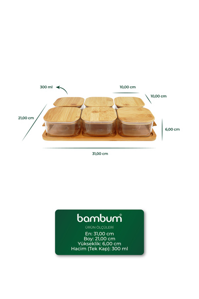 Bambum Penta 6-Piece Breakfast Set