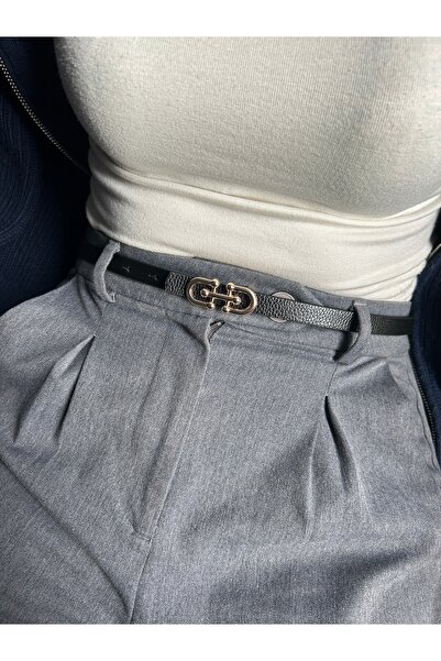 LİA KEMER حزام نسائي ذهبي منقوش من لوز، حزام للسترة، حزام للملابس، حزام للبنطلون