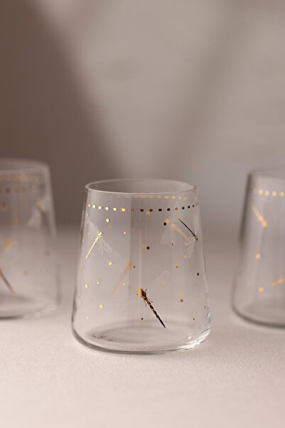 Rakle Dragonfly Set of 4 Water Glasses 420 Cc
