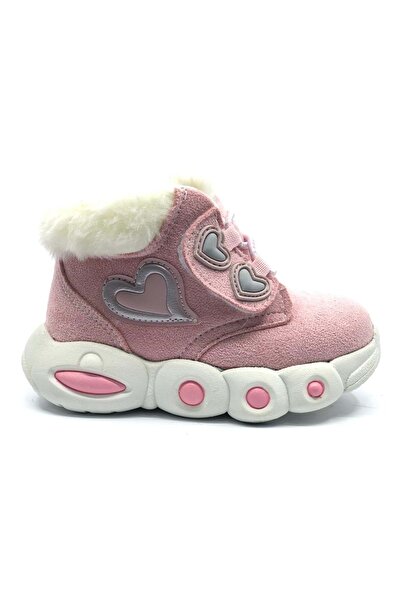 KOCAMANLAR Cool Lici First Step Baby Orthopedic Children's Baby Boots Powder