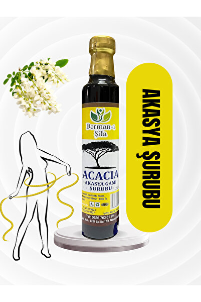 Derman-ı Şifa DERMAN-I ŞİFA Acacıa Akasya Gamı Detox Şurubu 250ml