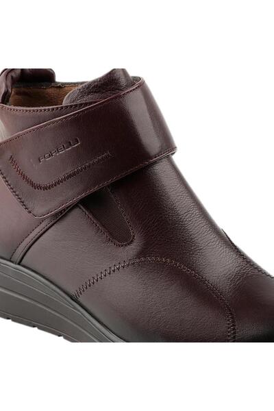 Forelli 21352 Γυναικείες μπότες από γνήσιο δέρμα Peykan Brown