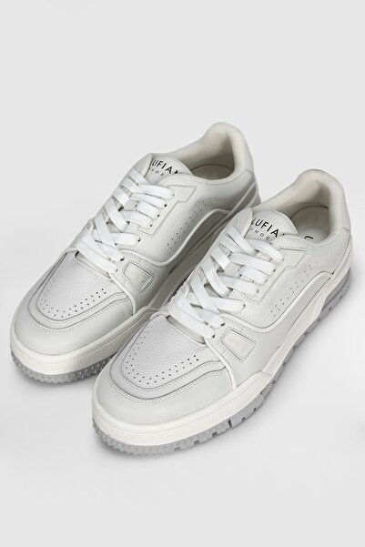 Lufian 112230250 Albert Casual Men's Leather Sneaker Shoes White
