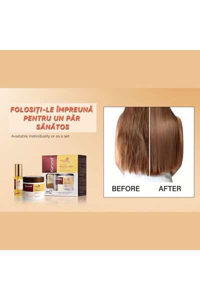 Karseell Karseell Hair Care Gift Set – Mask and Oil for Hydration and Repair Int