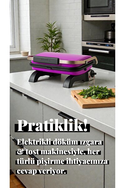 Tuğra MİNİ TOST MAKİNESİ DÖKÜM-ENDÜSTRİYEL EV TİPİ