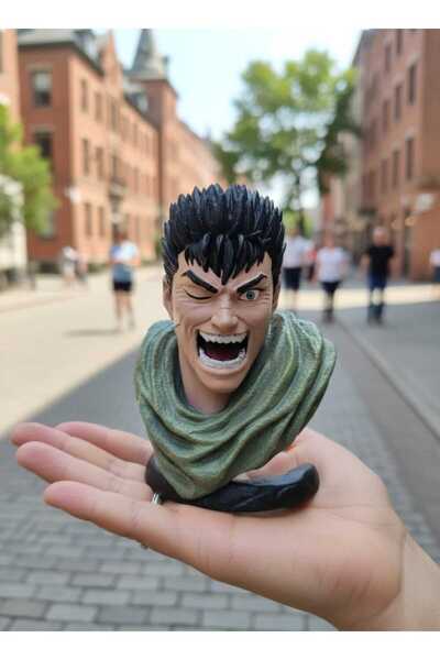 eselya Eselya3d Guts Berserk Aksiyon Figür Biblo Büst-Anime Manga Figür-Fanart