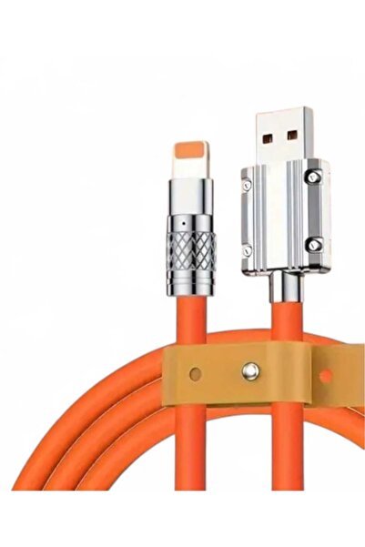 ranker 120W 6A Fast Charging Data Cable, Zinc Alloy Interface Design, Ultra-Durable Flexible Wire, Compatible with iPhone