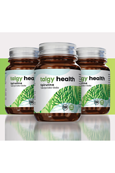 Talgy Health Spirulina İçeren Takviye Edici Gıda (3 ADET)