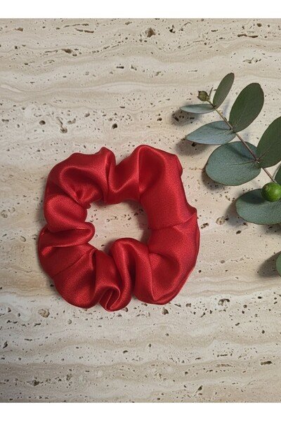 Toka Delisi مشبك Scrunchie Satin Bagel مريح وعصري
