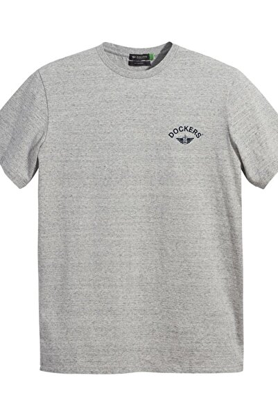 Dockers Γκρι μπλουζάκι με σχέδιο με λογότυπο