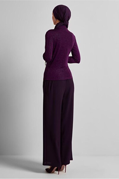 Alvina Drape Detail Bluz 45680