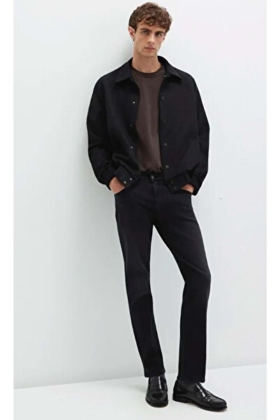 Mavi M0035187861 Marcus Black Dark Smoky Smoke Jean Παντελόνι Ανδρικό τζιν παντελόνι ΜΑΥΡΟ