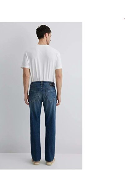 Mavi M0037889634 Martin Mocha Blue Ultra Move Jean Pants Men's Jeans Denim Trousers Denim