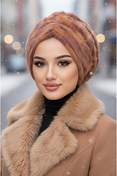 Aişe tesettür Devetüyü Winter Drawstring Bonnet