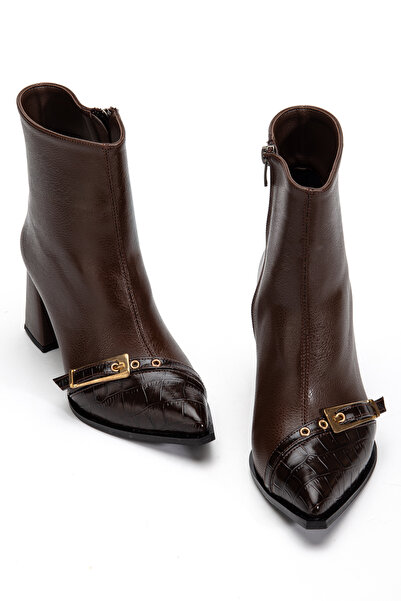 ACMZ SHOES kadın bot tokalı streç