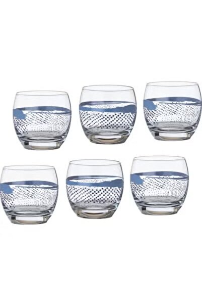 casa rosa Turkish glass juice cups 6 pieces set