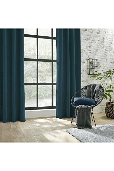 Atmosphera blackout curtain, 140x260 cm, polyester, blue