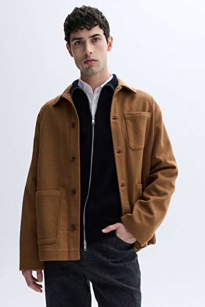 Mudo Wool Mixed Casual Jacket