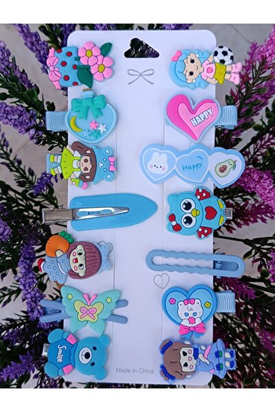 ELAS HOME Set de cleme pentru bebeluși și copii, cu cataramă, 14 bucăți