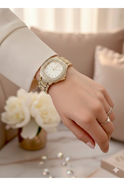 SKMİ ساعة يد نسائية بولو وايت