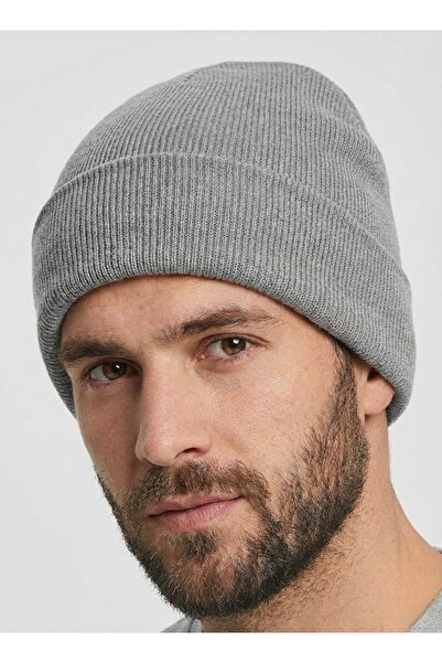 OnMyHead Γκρι πλεκτό μπερέ με πτυχωτό σχέδιο