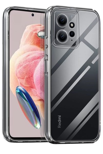 New Face RDBYDN Xiaomi Redmi Note 12 4G Kılıf Lüx (185658) Şeffaf Silikon