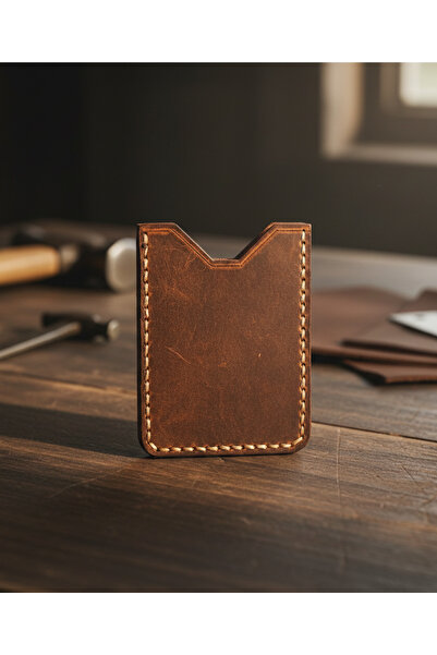 Koof Craft Classic Slim Deri Kartlık – Bitkisel Tabaklanmış Hakiki Deri Minimal Kartlık