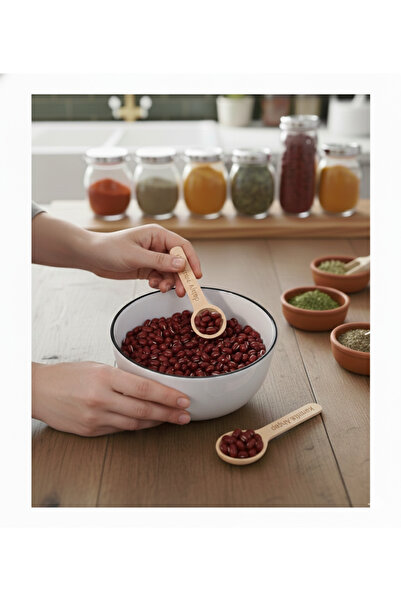 kamptek kamp teknolojisi مجموعة ملاعق قياس تقديم التوابل الصغيرة بتصميم دائري...