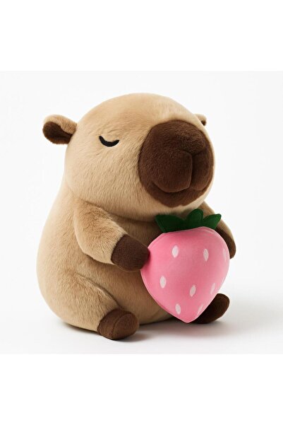 POLLYTOYS PELÜŞ OYUNCAKTA DÜNYA MARKASI سلسلة كابيبارا بالفراولة 35 سم - قطعة...
