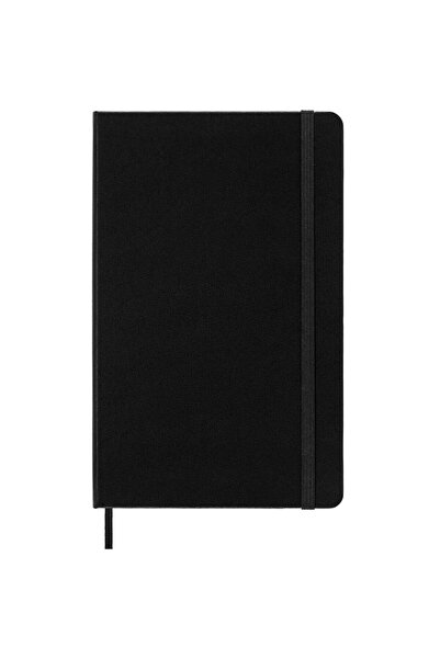 Moleskine Large Size Checkered Black Notebook