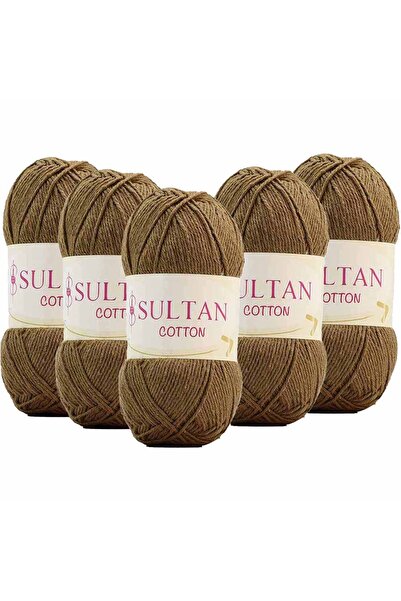 orhanucuzluk ( 5 Adet ) No:22 Karemel Sultan Cotton Amigurumi Ipi