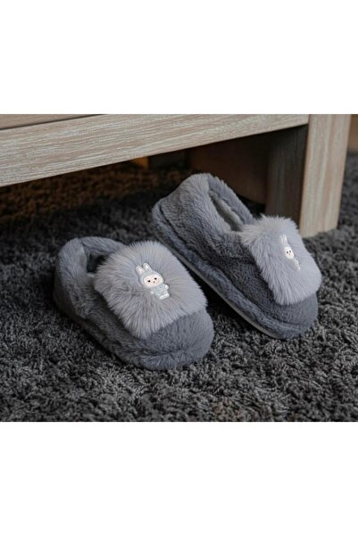 ARYA STYLE Labubulu Panduf Unisex Kız ve Erkek Çocuklar İçin Panduf