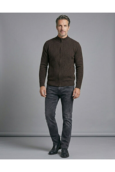 dcn giyim 1985 كارديجان من صوف الحمل الناري - 2561