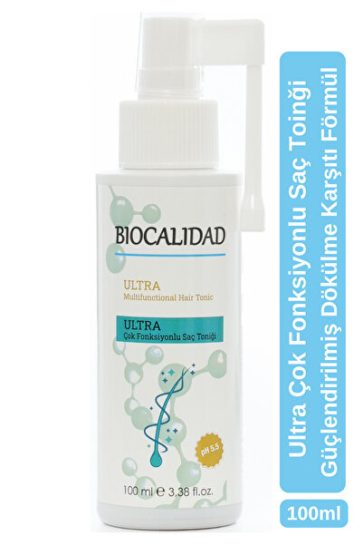 biocalidad Ultra Çok Fonksiyonlu Saç Toniği / Dökülme İncelme Karşıtı/ Kepek ...