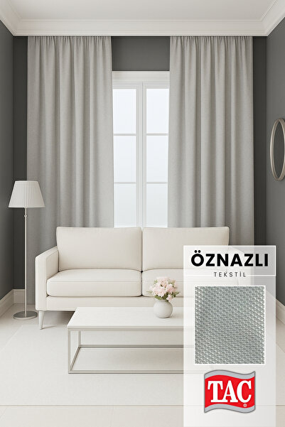 Perlife Gold ® Solid Color Background Curtain – Frequent Pleats – Living Room and Sitting Room | Custom & Ready-To-Wear | Simple, Stylish