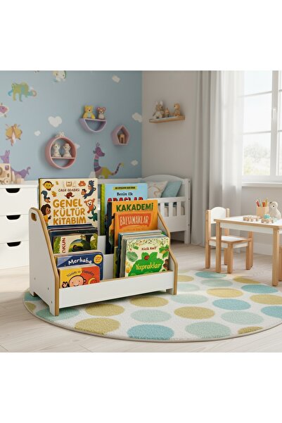 exalted hawk Montessori Ahşap Yer Kitaplığı